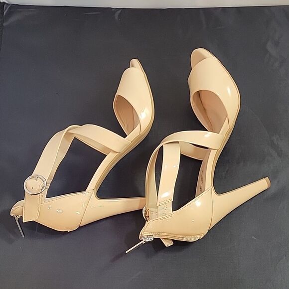 BRAND NEW MARC ANDREW CRISSCROSS STRAP BACK ZIP CLOSURE OPEN TOE SANDAL - Picture 12 of 14